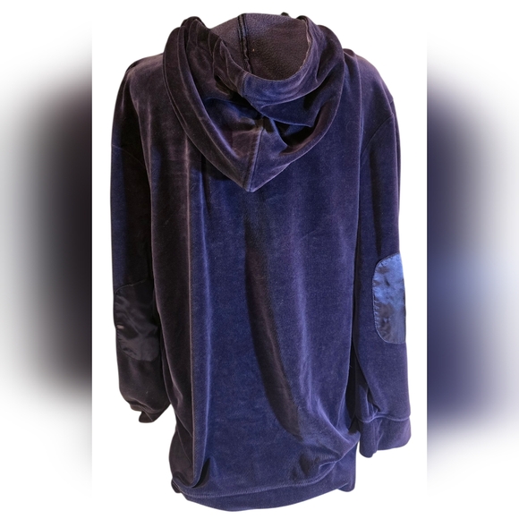 Liz Claiborne 3X Purple Velour Sweat Set - Picture 3 of 10